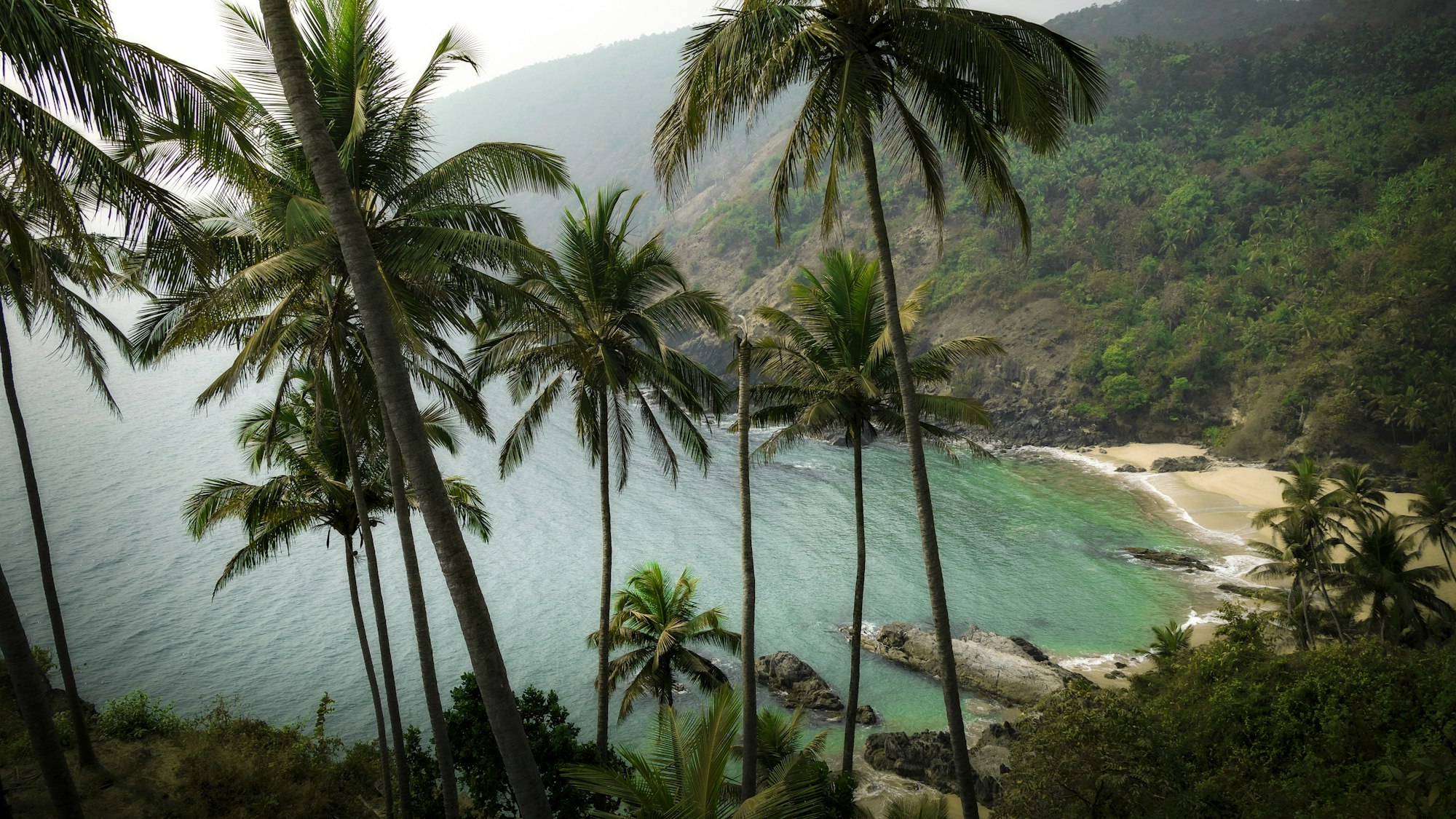Goa coastline near Candolim